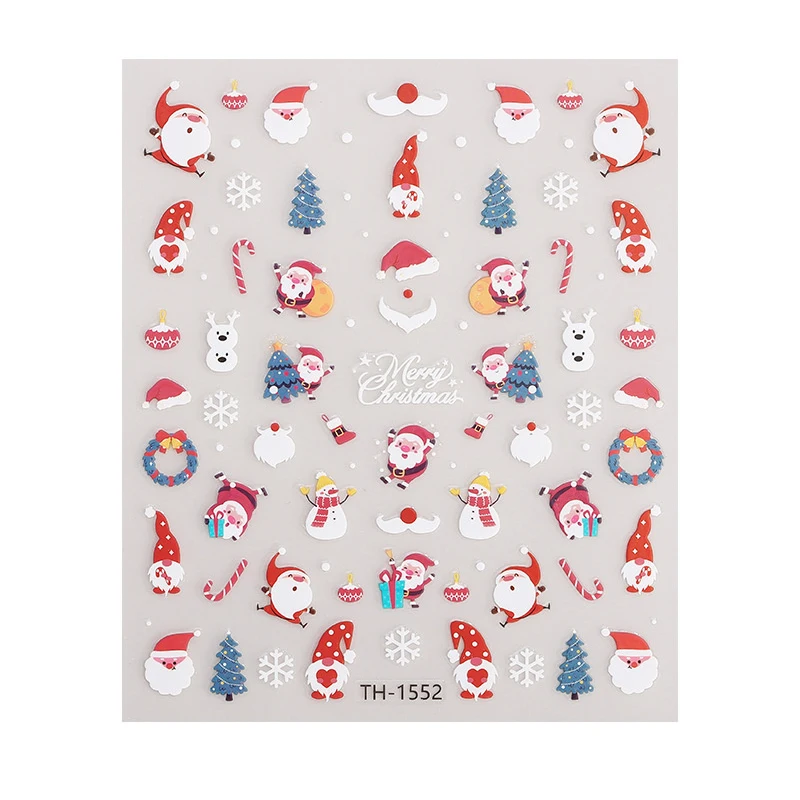 DIY مسمار الشارات لطيف الزنجبيل سانتا القط كلوز شجرة عيد الميلاد جرس مسمار الشارات حزب مانيكير ديكور المتزلجون