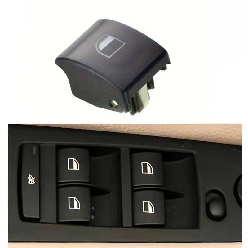 

1PCS Car Window Switch Button Cover Adjustment Replacement For BMW 3 Series E46 Auto Interior Switches Control 61318381514