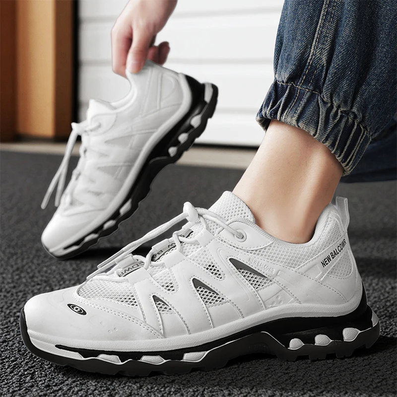 

Hiking Shoes Men Designer Climbing Trekking Sneakers for Men Leather Outdoor Sports Work Man Shoes Run Shoes