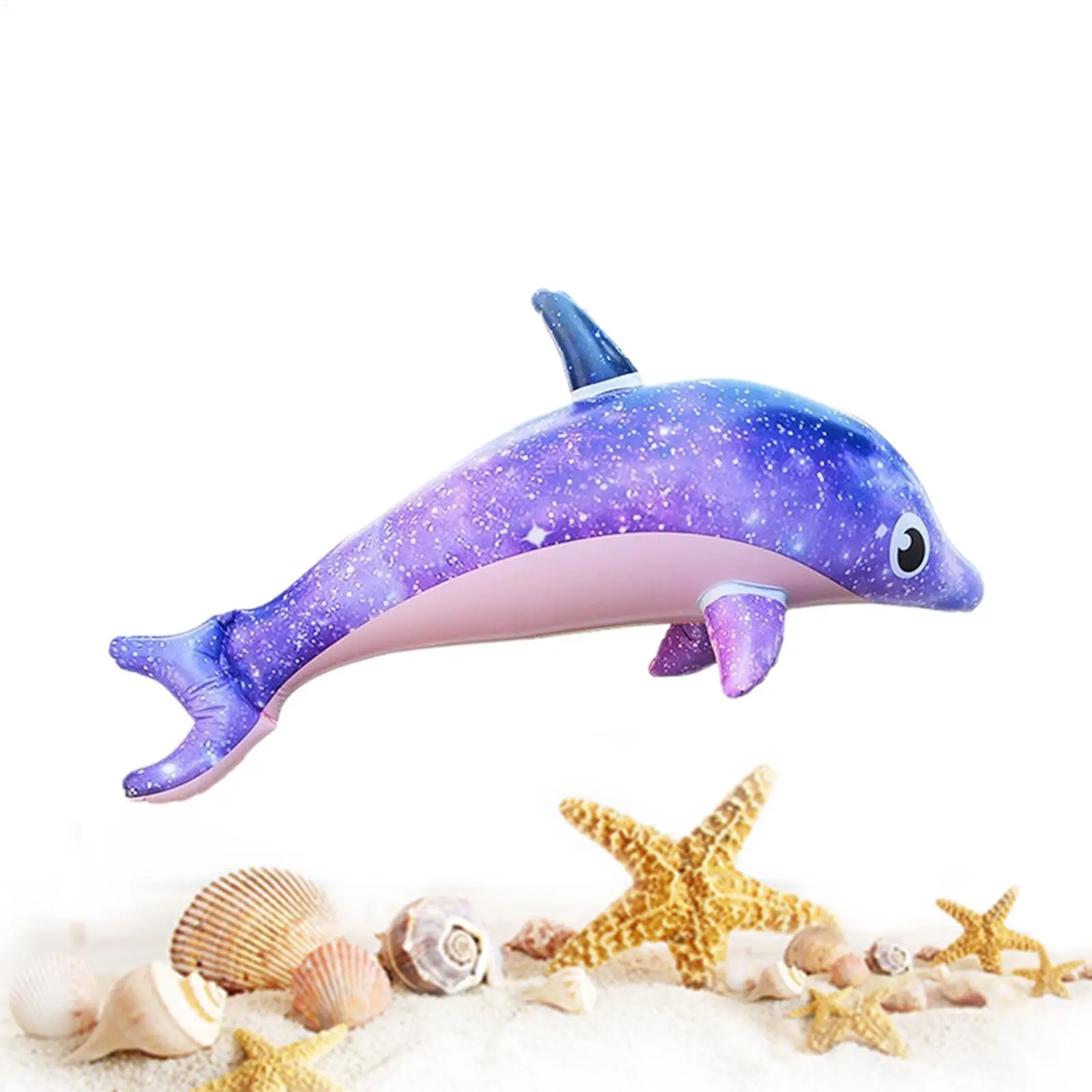 Inflatable Dolphin Outdoor Pool Toy Birthday Party Decoration Inflatable Dolphin Rainbow Inflatable Toy Ocean Themed Party