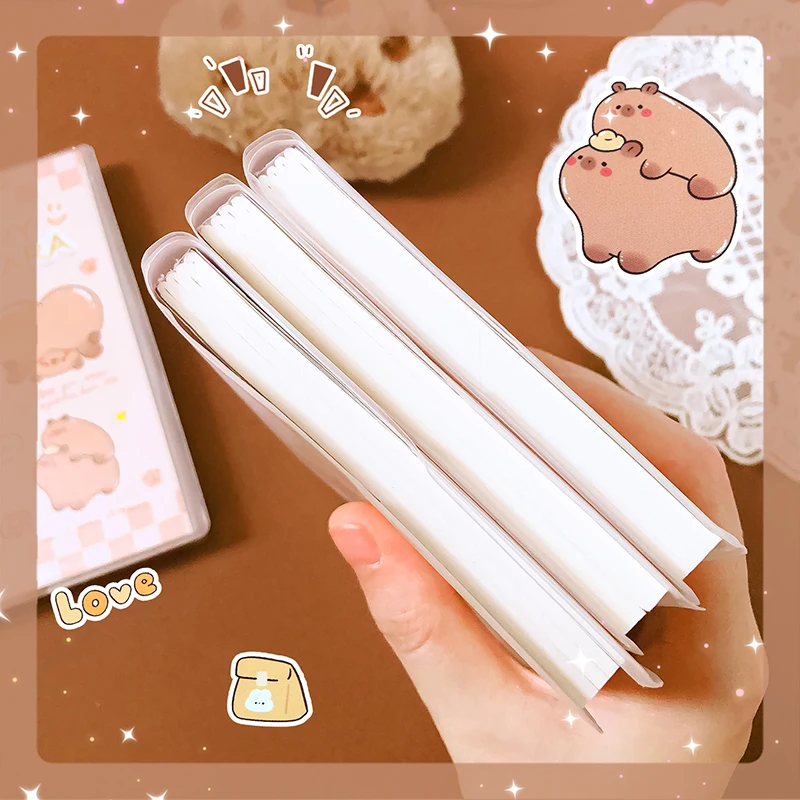 kawaii Stationery office accessories School supplies Capybara Portable Notebook Notepad For Daily Notes Pretty Stationery gift