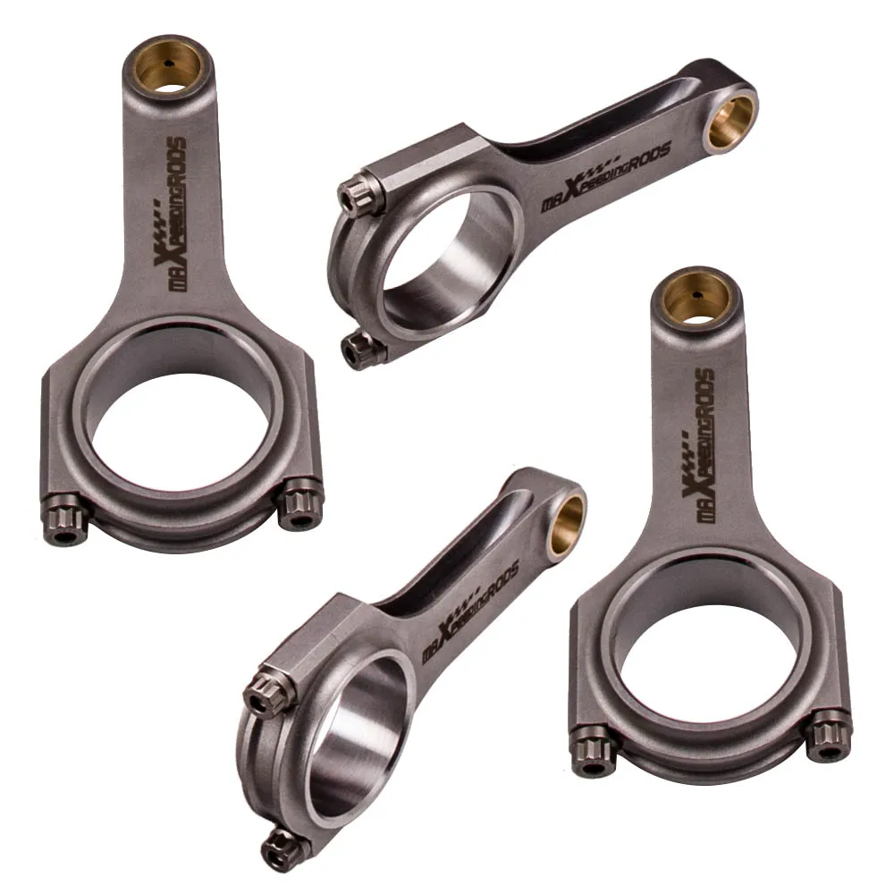 Batang Penghubung Tempa H Beam untuk Ford Pinto Cosworth YB 5.1 129.54Mm ARP 2000