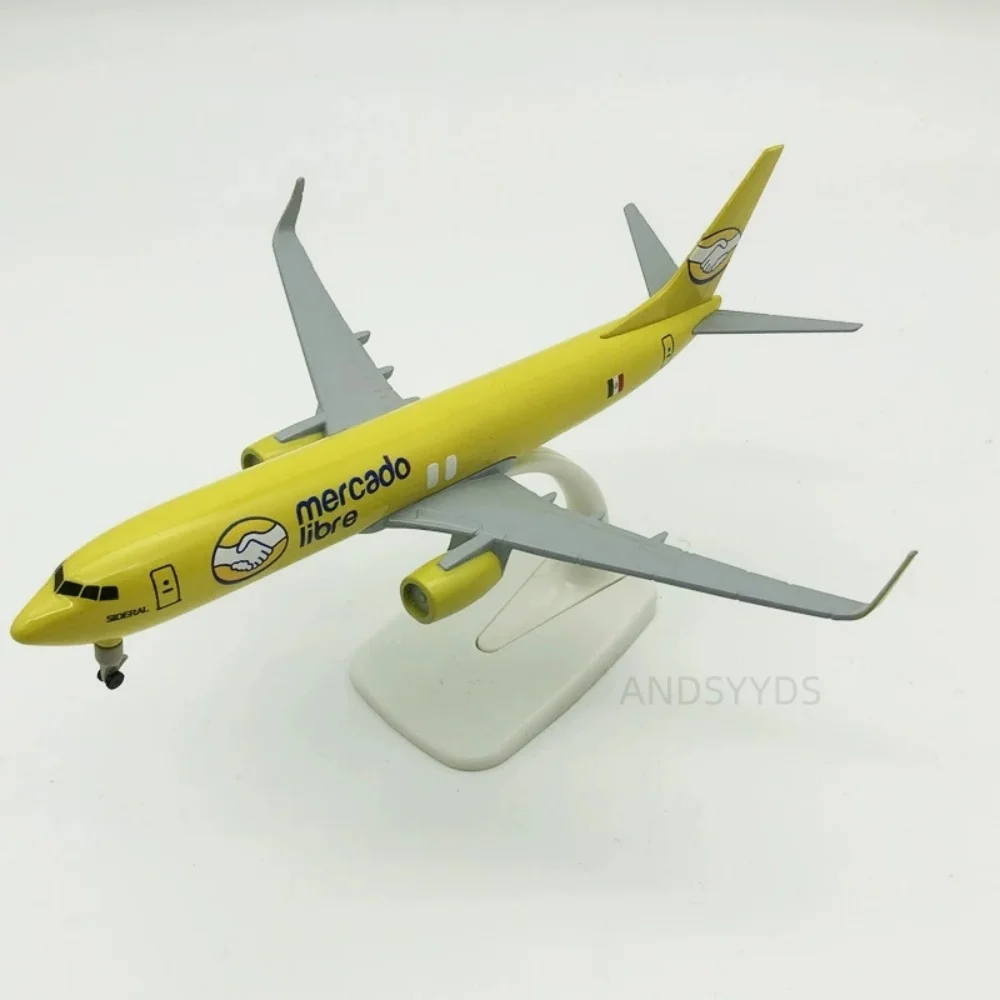 20cm Mexican Mercado Libre Airways B737 Airways Diecast Airplane Model Metal Plane 1/400 With Wheels Boys Collectible Aircraft