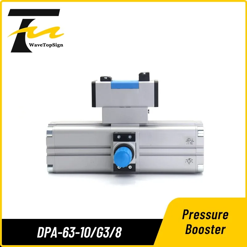 DPA-63-10 Pneumatic Cylinder Double Acting Air Cylinder 63mm Bore 10mm Stroke Compact Type for Automation Equipment