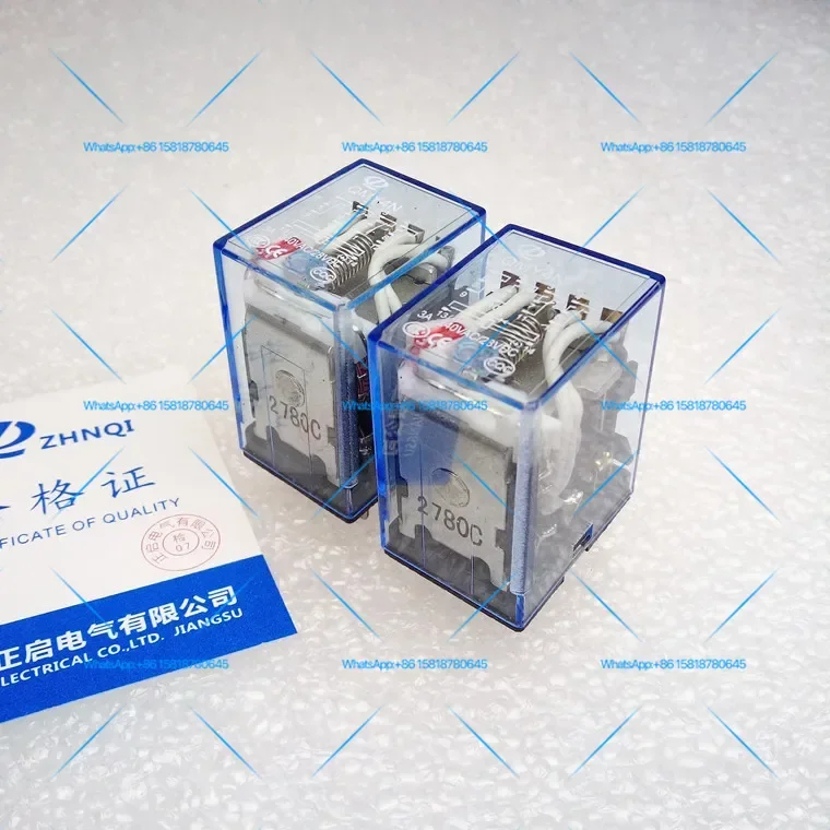10 PCS  Relay QMY4N/3A/240VAC/28VDC 4 groups conversion, coil voltage AC24V 14 pins