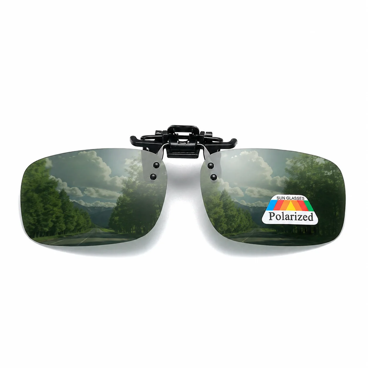 1/3 Stück polarisierte Clip-On-Sonnenbrillen für Männer und Frauen, hochklappbare Überbrillen für Sport, Angeln, Fahren, Wandern, Radfahren, UV400 – Detail 15