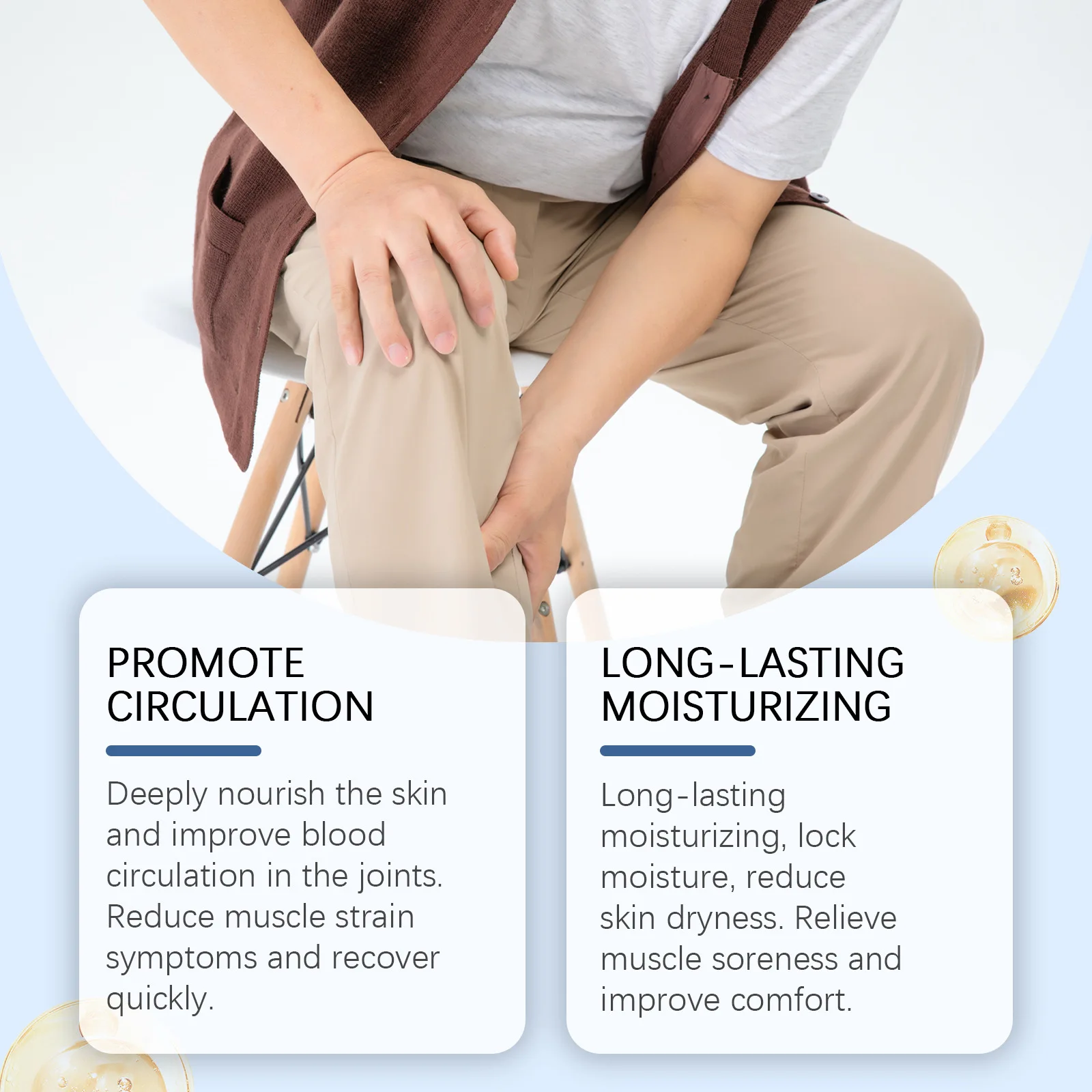 LANISKA Joint Care Spray Treat Pain Reducing Stress Eliminate Fatigue Nourishing Skin Enhance Vitality Body Joint Relieve Sprays