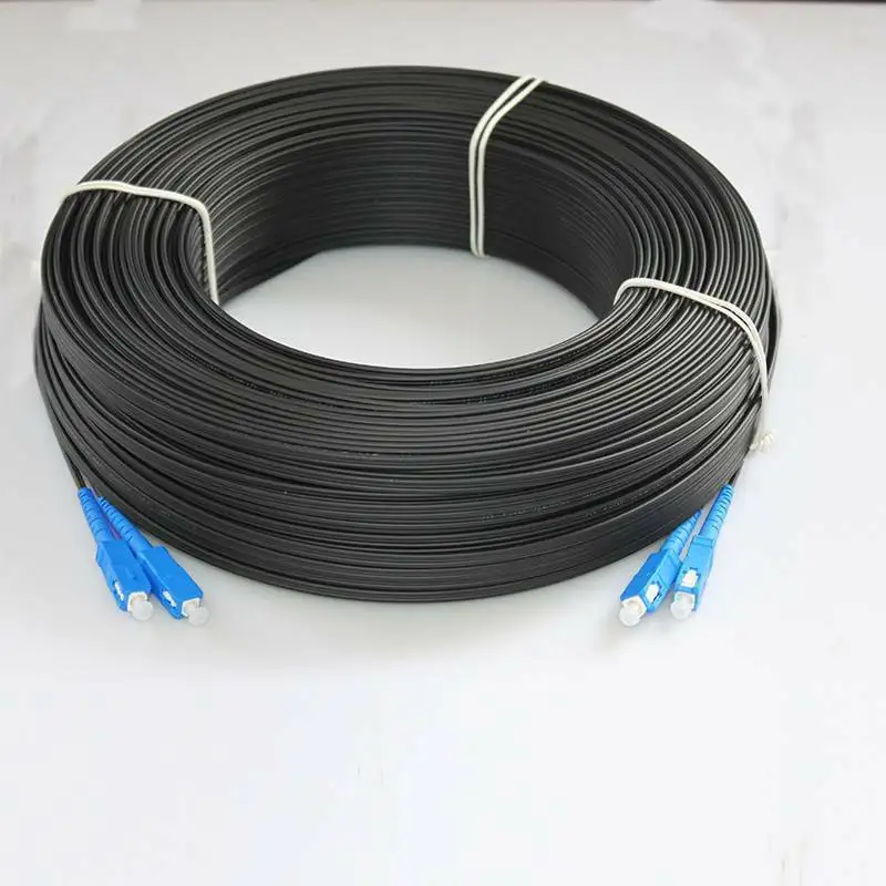 

500M Fiber Optic Cable Jumper Outdoor SC SM Duplex FTTH Drop Patch Cord SC G657