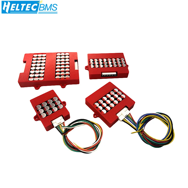 Heltecbms-equilibrador activo lifepo4 4s 3s-16s, equilibrador de celdas de batería lipo/lifepo4/lto, Grupo 3A 5A con funda 6S 7S 8S 12S 13SS