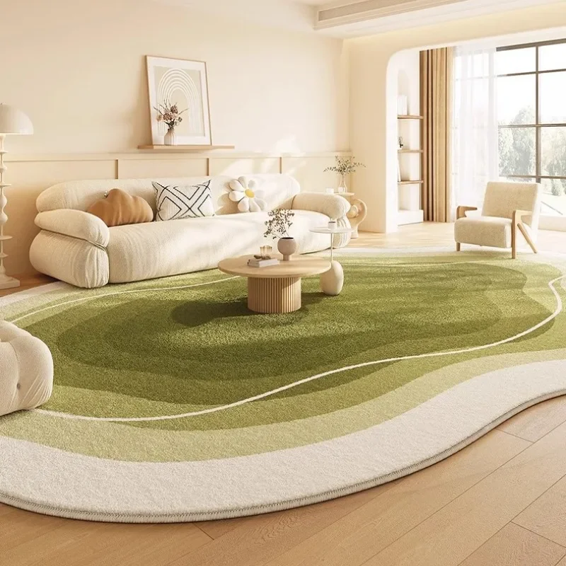 غير النظامية التدرج تزيين سجادة غرفة معيشة بسيطة الفن غرفة نوم لينة الكلمة حصيرة المنزل مرحاض طاولة القهوة البساط Kopvers Tapis Rusiг