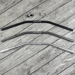 22mm Motorcycle Handlebar Motorbike CNC Aluminum Steering Wheel Flat Bars 715mm for Yamaha MT 07 MT09 Cafe Racer R1 R6 R3 R15