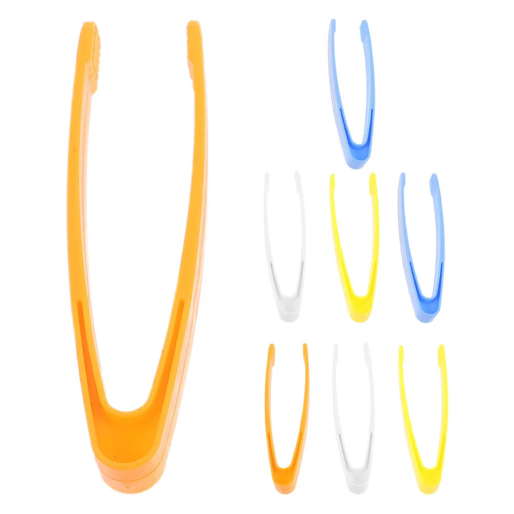 8 pcs Plastic Tweezers For Kids Fine Motor Skills Training Tool Toddler Tongs Sensory Play Learning Game Science Activities
