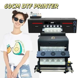 4 Head I3200 Digital DTF Printer 30cm A3 60 Cm PET Film Fabric Cloth Tshirt Automatic Impresora DTF A1 Print Dimension