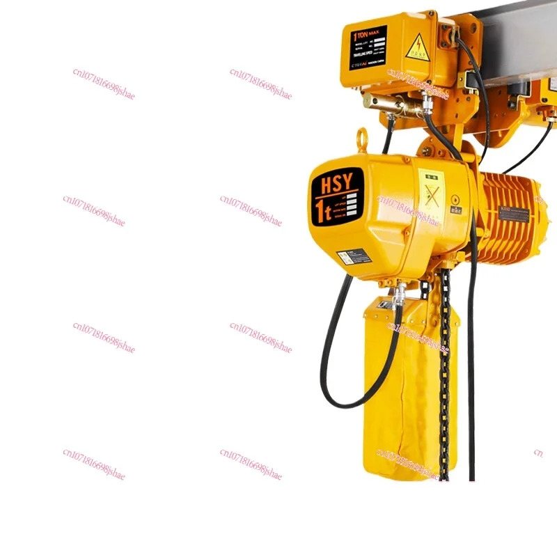 Ring chain electric hoist running crane 380V chain crane