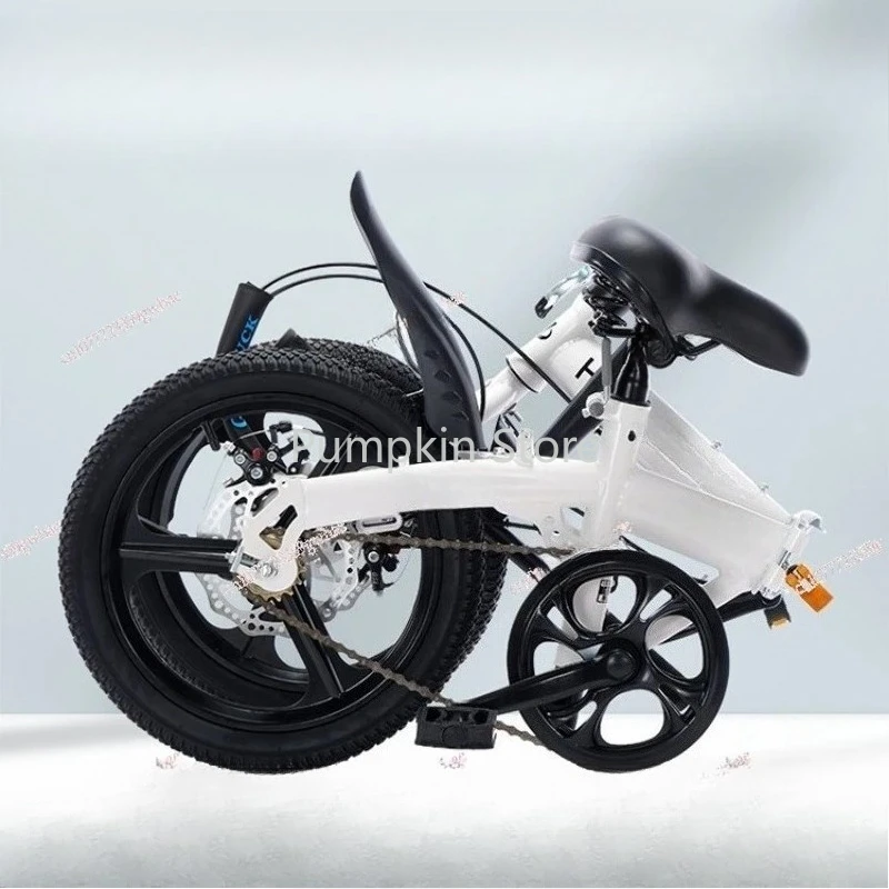 

Folding bicycle 20-inch variable speed student bicycle men's and women's ultra-light small pedals