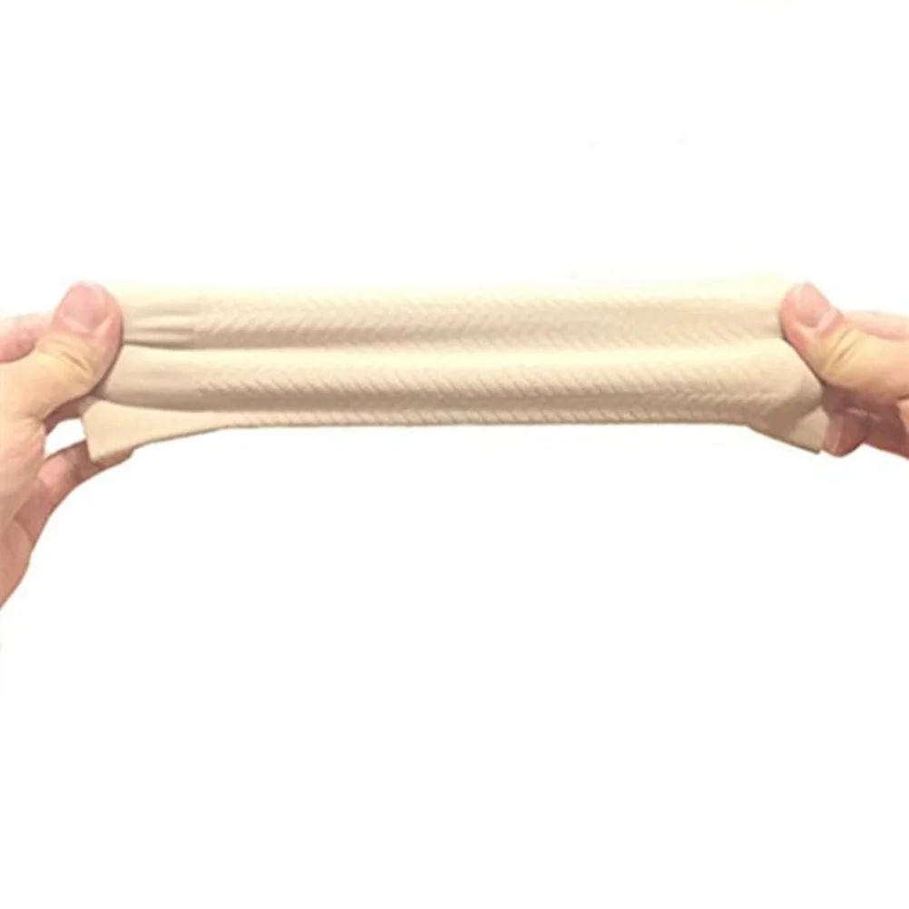 

Beige Seamless Sleeves Elastic Arm Shaper For Women Slimming Arm Shaping Wear Muscle Support Lightweight Breathable