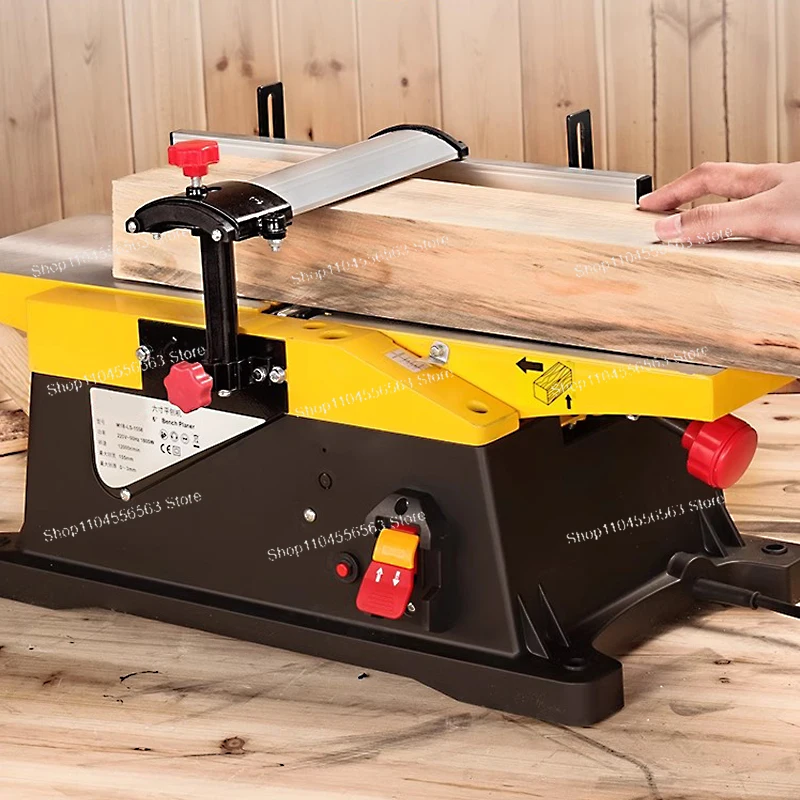 1800W Electric Thickness Planer Multifunctional Woodworking Planer for Woodworking Shop