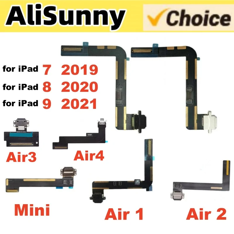 Alisunny-iPad用フレックス充電ケーブル、USBポートドックコネクタ