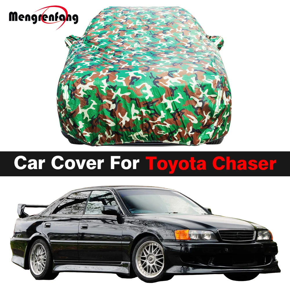 Full Camouflage Car Cover Waterproof Auto Anti-UV Sun Shade Rain Snow Dust Protection Cover For Toyota Chaser