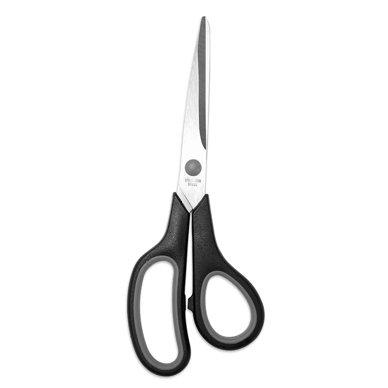 Stainless Steel Tailor Scissors, Rubber and Plastic Office Scissors 8 Inch Multi-purpose Home Office Scissors
