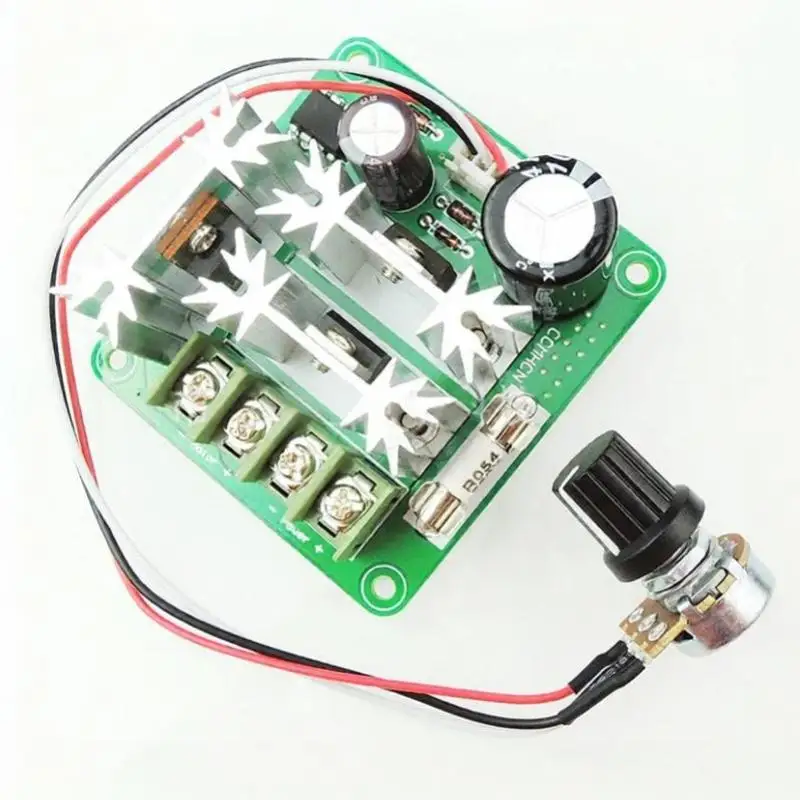 CCMHCN DC Motor Speed Controller PWM Adjustable Regulator PLC 6V 90V 15A In Stock Hot Sale