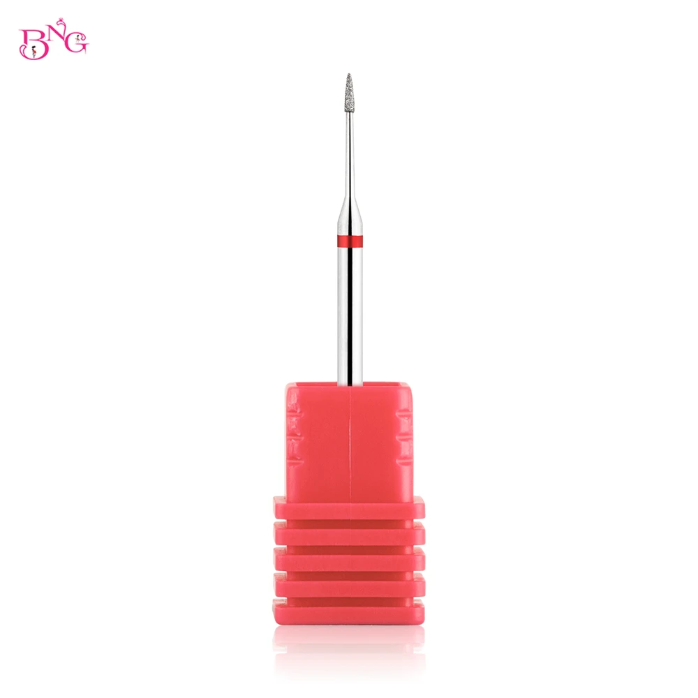 Small Cuticle Drill Bits for Nails Diamond 3/32” Professional Safety Cuticle Clean Nail Drill Bit for Dead Skin Manicure Tools