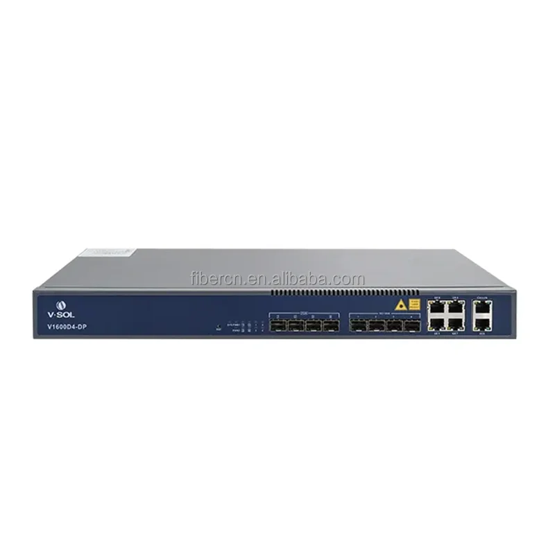 

olt vsol 4 port epon V1600D4-DP 4 ge ri45 4 10ge SFP+ V-solution OLT