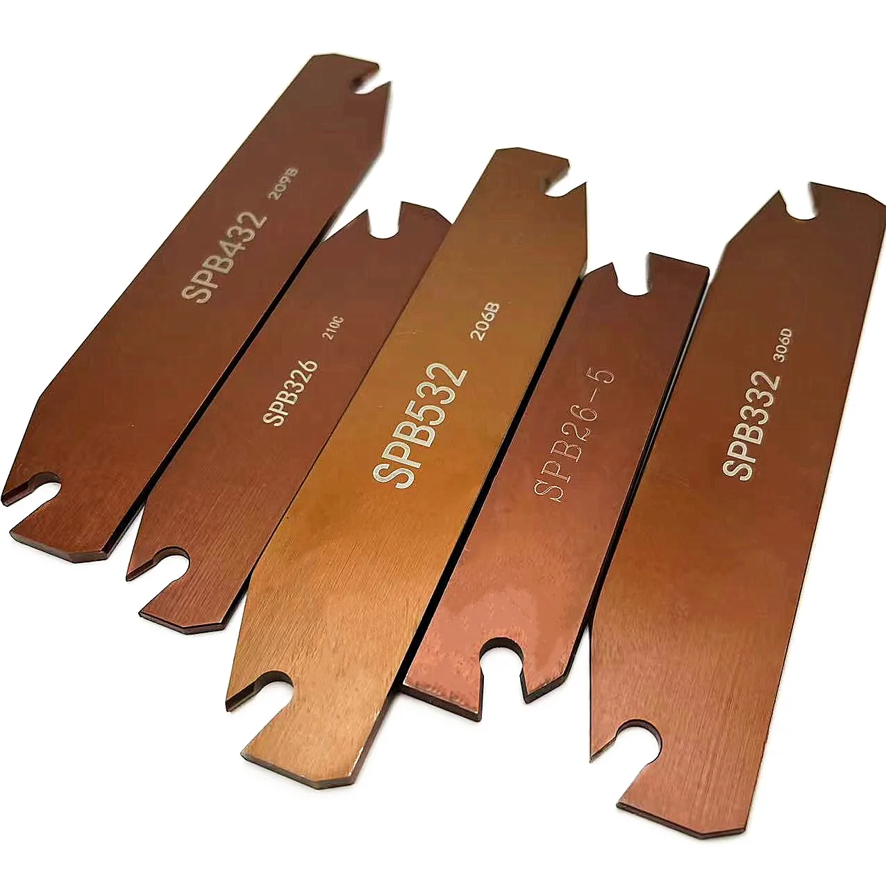 溝溝と切断インサート、cnc spbツールホルダー、高品質セット、spb226、spb332、spb326、spb426、spb526