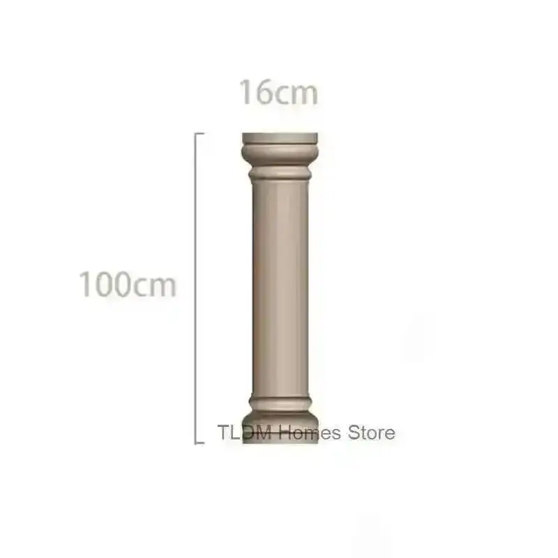Durable column Plastic ABS roman Mold Concrete Round Column Mold for Gardening Roof Support Molding House Construction Tool M