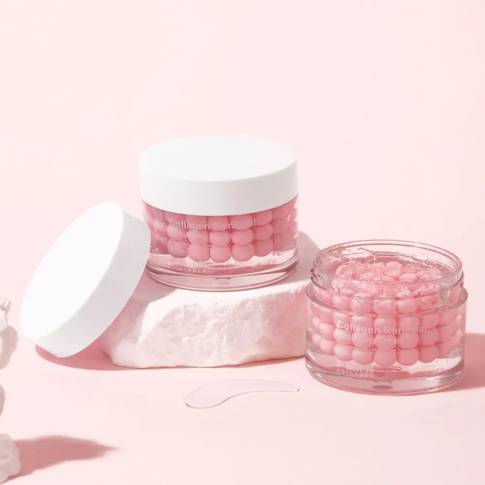 Premium Capsule Face Barrier Jelly Cream,Hyaluronic Acid & Niacinamide Brightening Moisturizer, Firming Wrinkles Korean Skincare