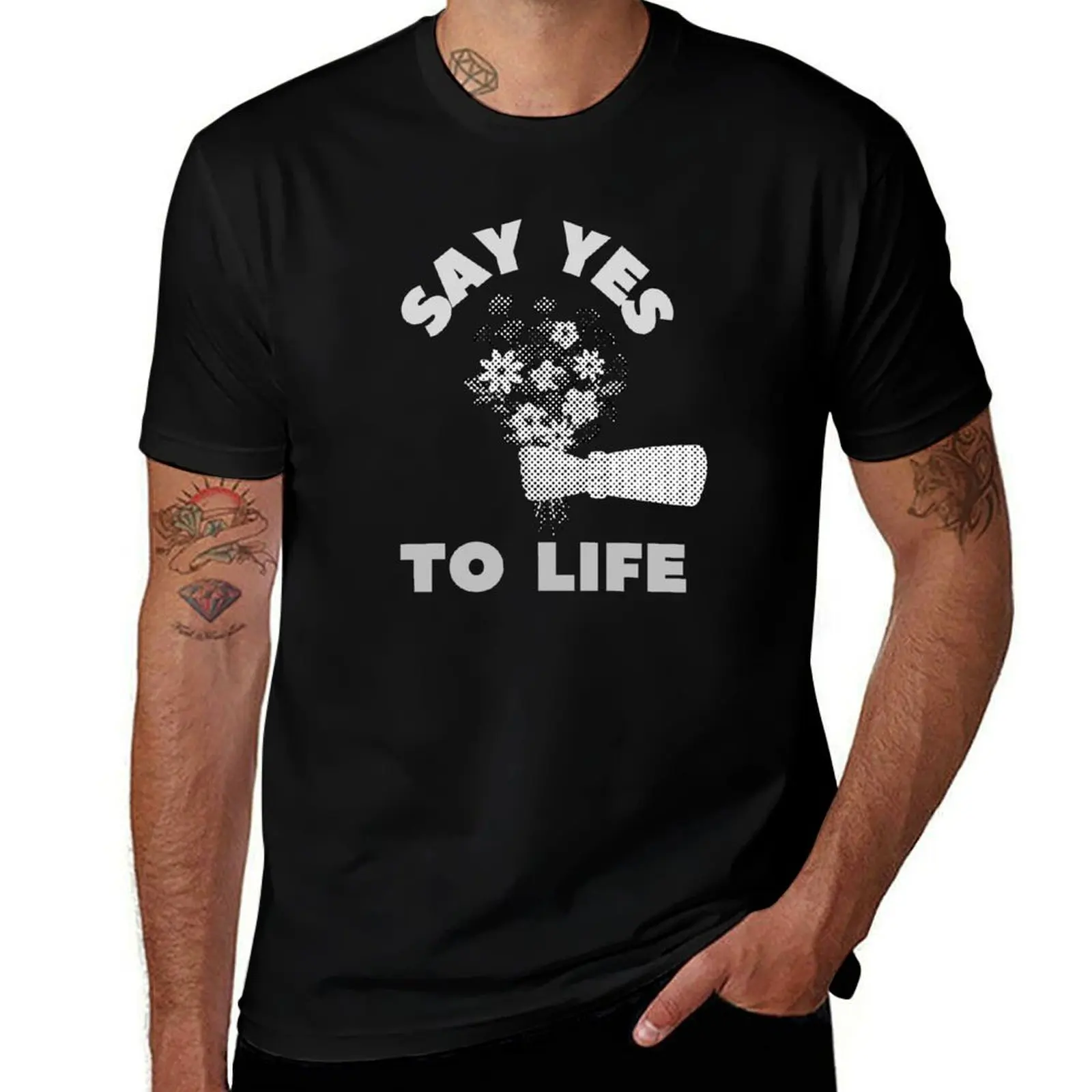 

Say Yes to Life - Gang of Youths T-Shirt cotton t shirts high quality anime tshirt printed t shirts for man T-shirt