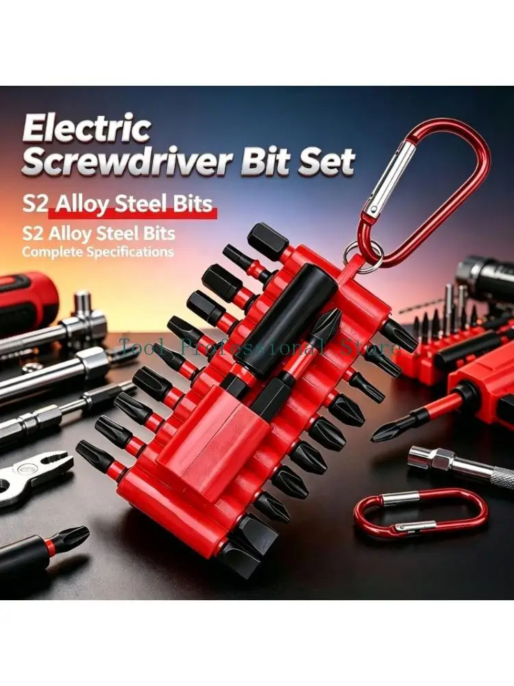 57QF Lightweight Efficient Steel Screwdriver Bit Set With Ergonomic Antislip Grip