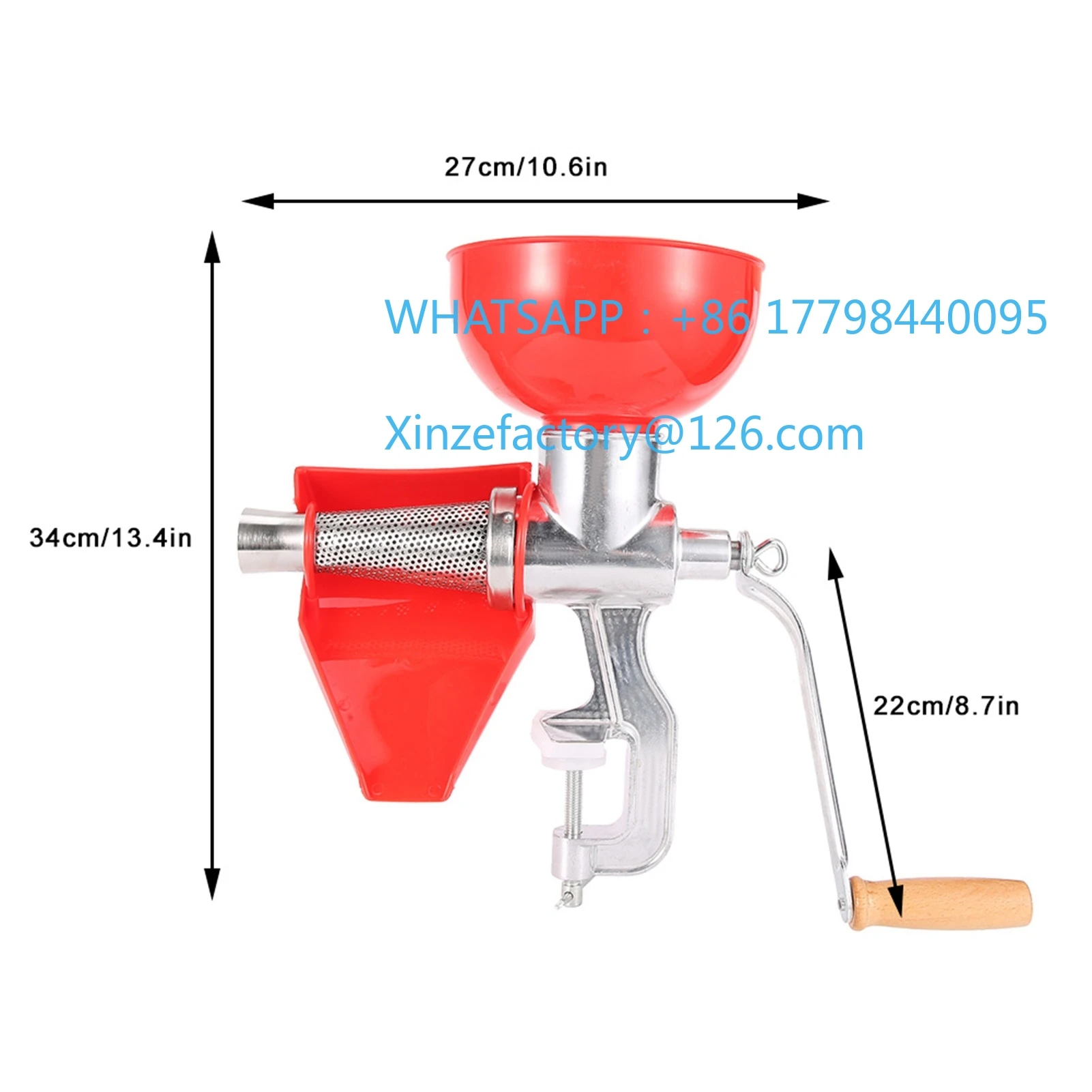 

Customizable Aluminum Alloy Thick Manual Juicer for Fruit Tomato Lemon Orange Vegetables Kitchen Tool Lemon Juicer Fruit Juicer