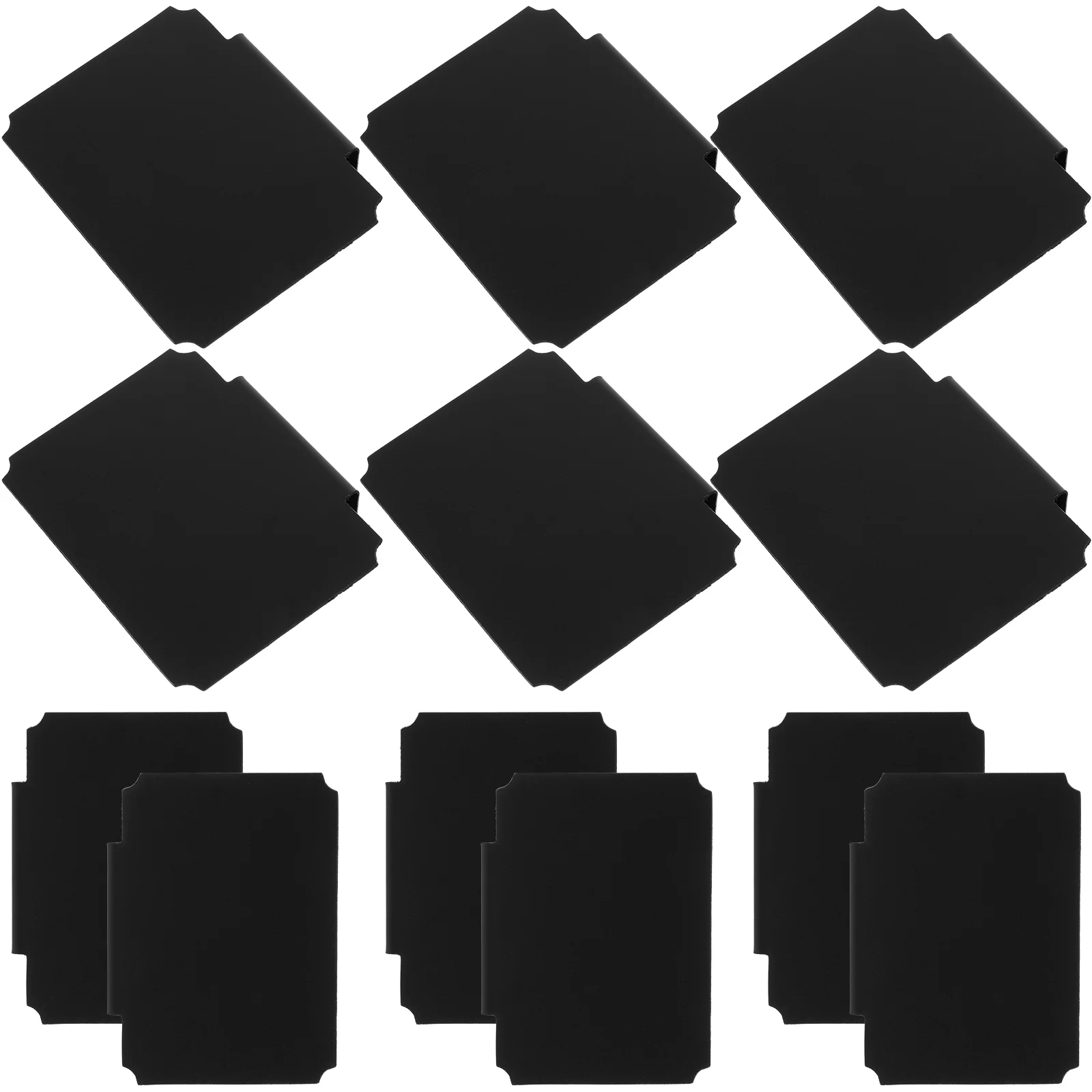 12 Pcs Label Holder Message Board Cost-effective Labels Bedroom Basket Clip on Shopping Clip-on Blackboard Clips Removable Tags