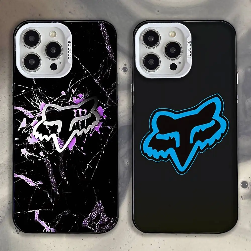 

M-Motorcycle R-Racing F-Foxes Phone Case For iPhone 16,15,14,13,12,11,Pro,XS,Max,Plus,Mini,SE White Candy Matte Shockproof Cover