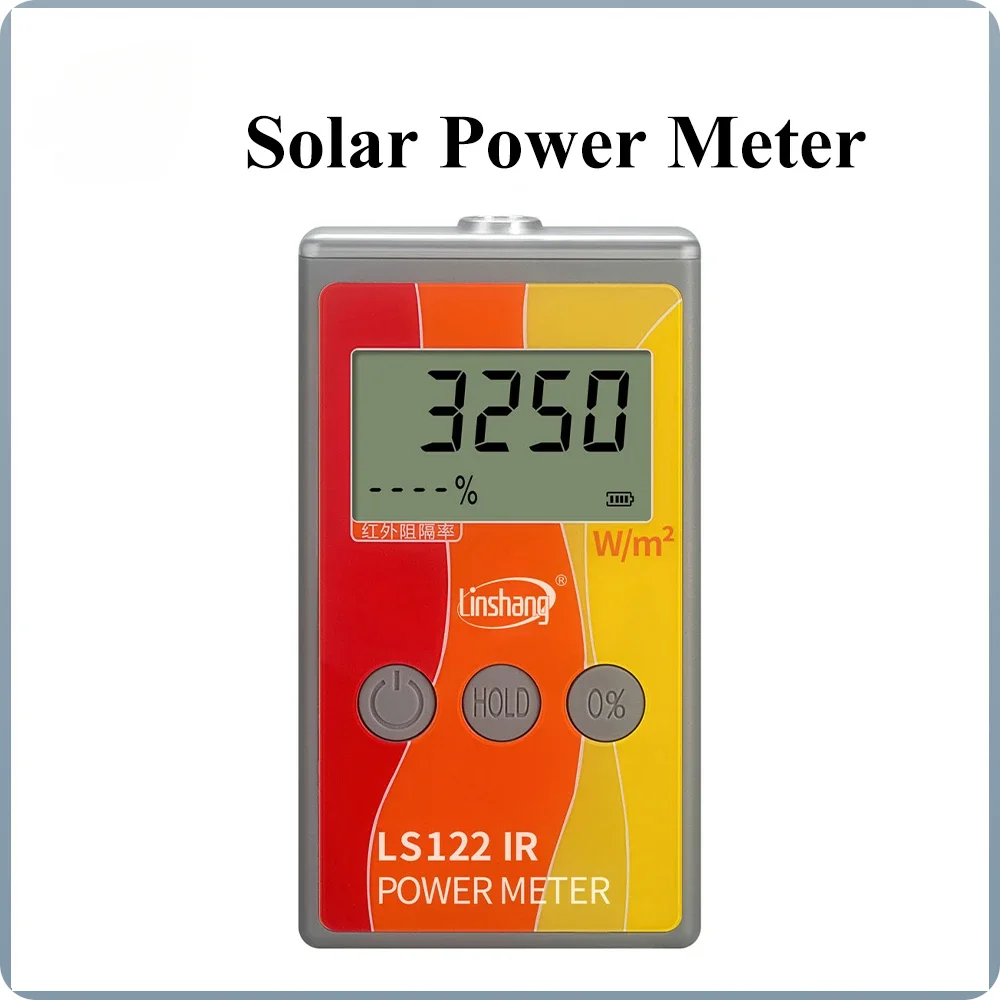 

Linshang LS122 Solar Power Meter Ir Infrared Energy Tester Car Insulation Film Window Glass Heat-insulating Test