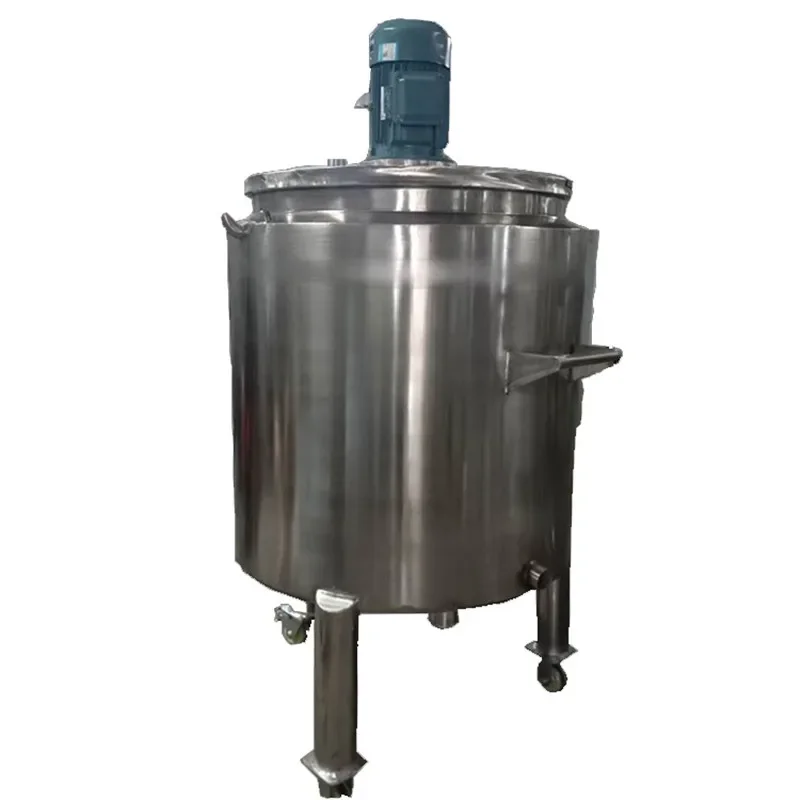 

200L Commercial Chocolate Tempering Machine Liquid Honey Chemical Stainless Steel Mixing Tank Electric Heating Blender Mixer