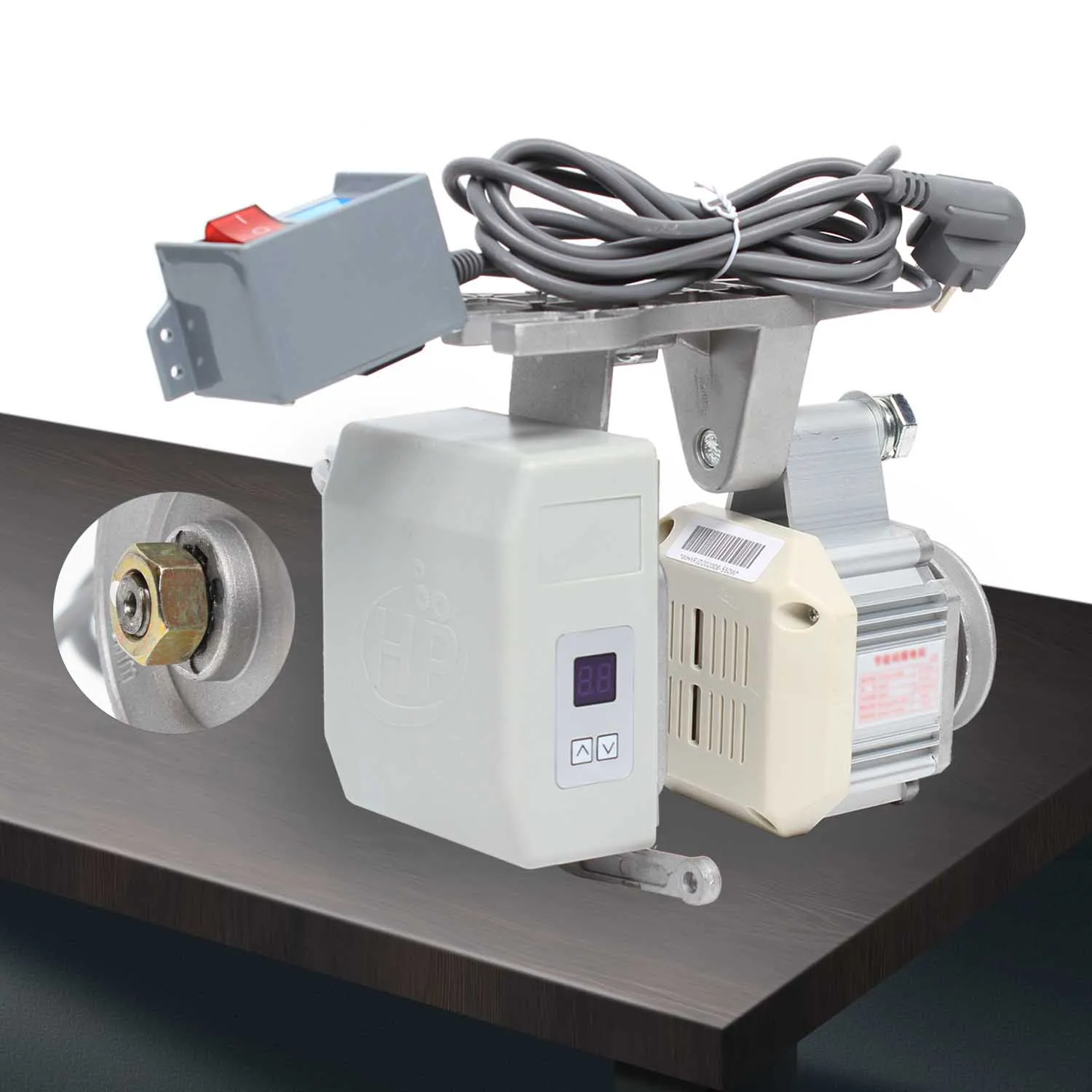 Brushless Motor 550W 220V Energy-Saving Electric Motor Silent Brushless Servo Motor for Industrial Sewing Machine