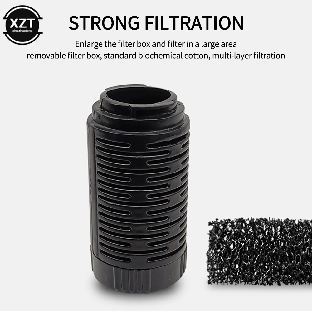 Creative 3 in 1 Filter for Aquarium Fish Tank Filter Mini Fish Tank Filter Aquarium Oxygen Submersible Water Purifier