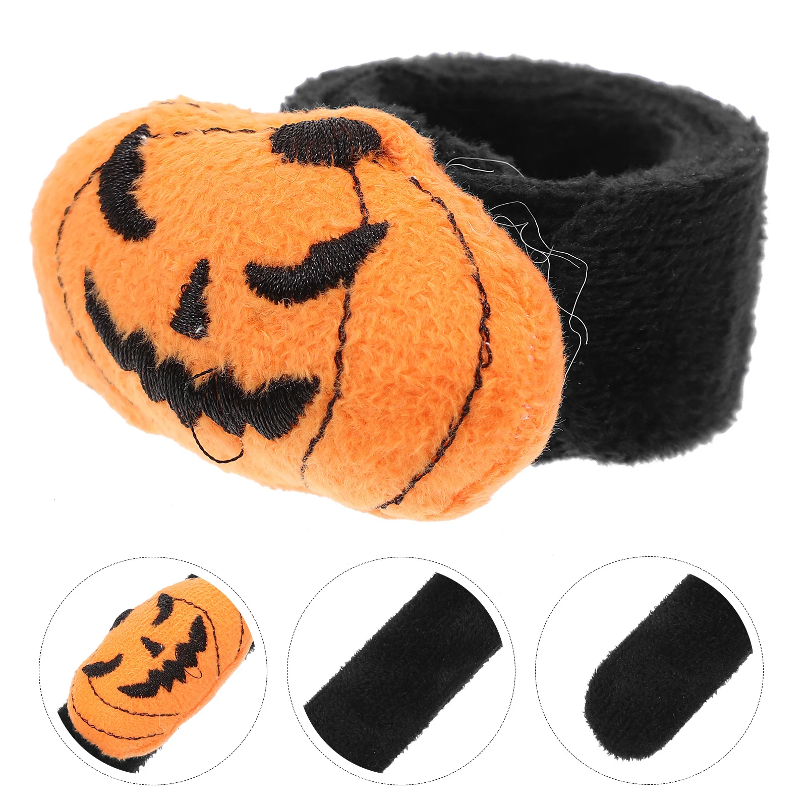 สร้อยข้อมือฟักทองฮาโลวีน เทศกาล งานรื่นเริง ของตกแต่ง น้ำหนักเบา กะทัดรัด สวมใส่ง่าย ทนทาน พื้นผิวเรียบ