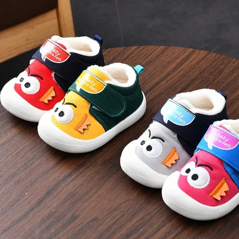 ZapatillasSoft Soled Baby Shoe AutumnWinter 0-2 Year Girl Walking Shoe Plush Infants Cotton Shoes Warm Boy Casual Shoe Bebe Niña