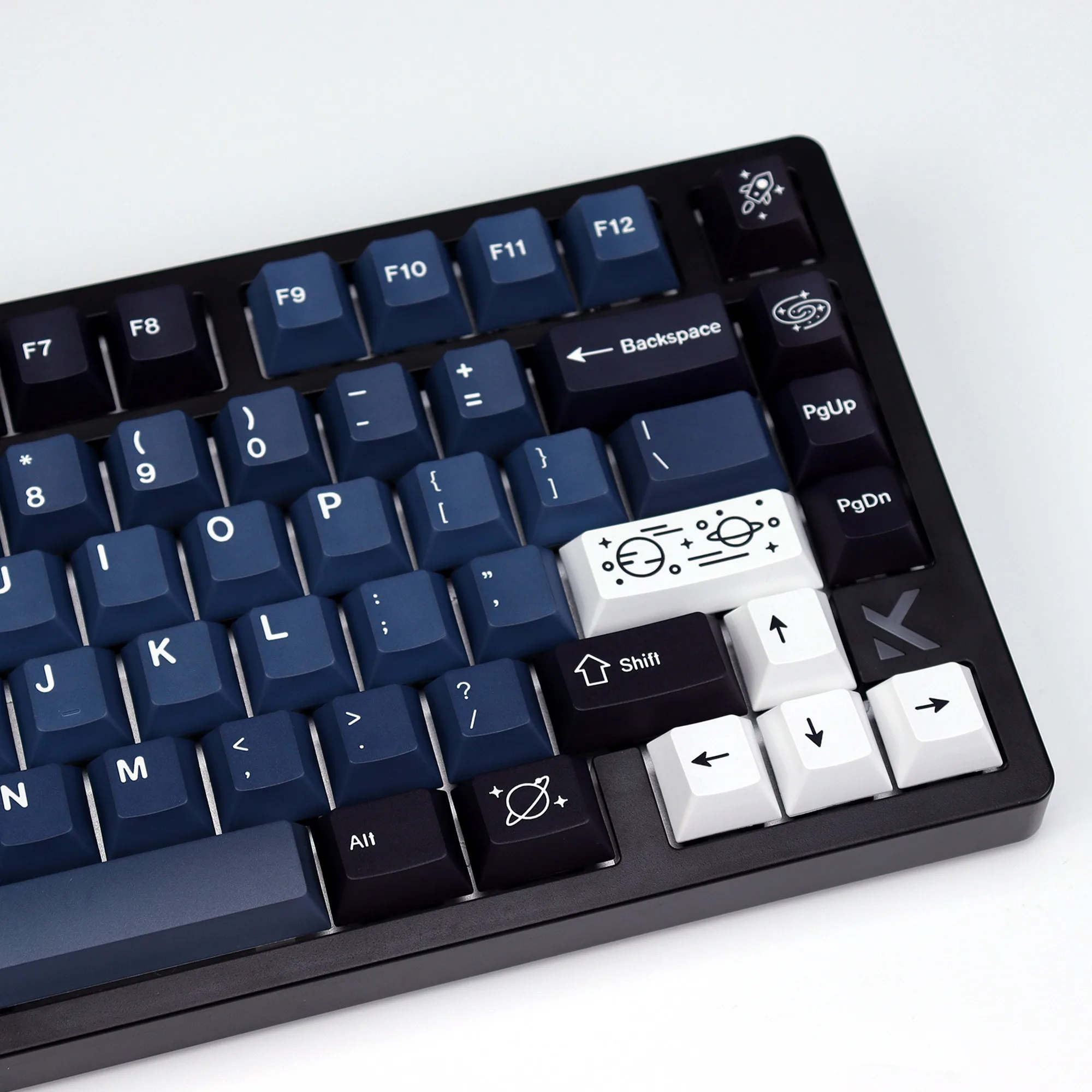 KBDiy Clone GMK Galaxy Keycap PBT Retro Keycaps For Aula 60 Mechanical Keyboard Gamer Split Space Cherry Profile Alice Key Cap