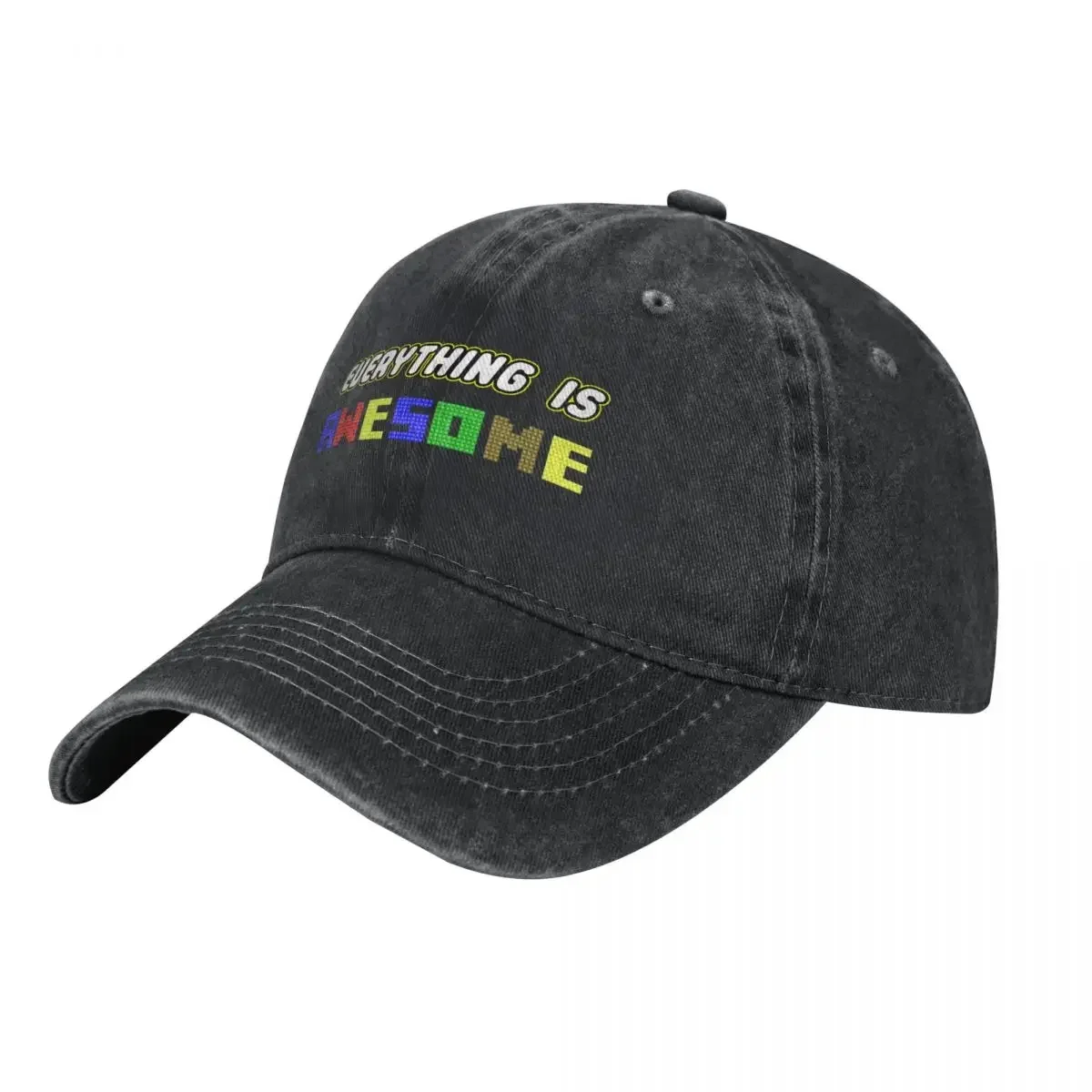 

Everything Is Awesome! Baseball Cap Horse Hat fishing hat Men's Luxury Women's