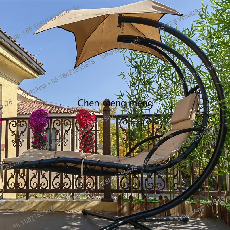 Outdoor swing hammock reclining patio outdoor patio swing chair indoor bassinet chair