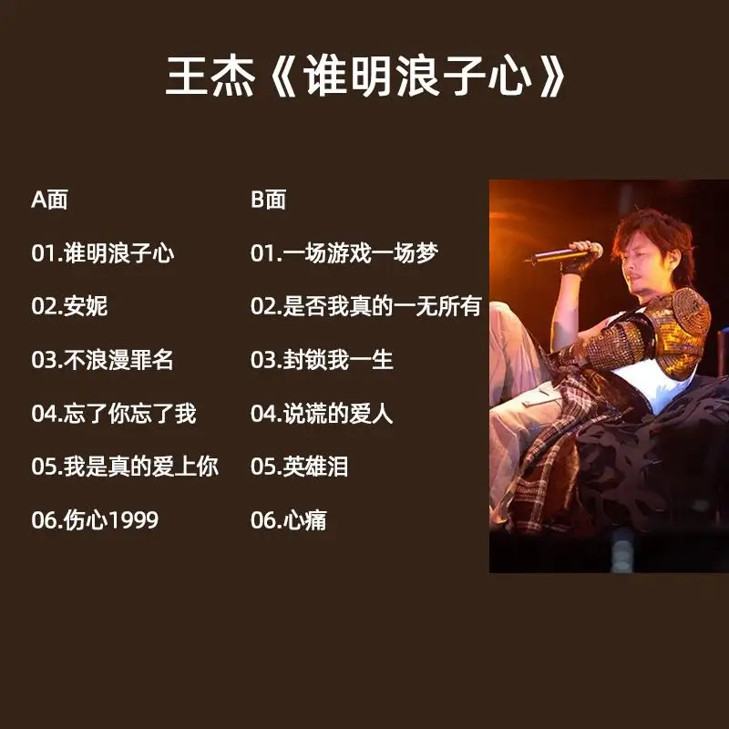 Wang Jie, Płyta winylowa 12 cali LP