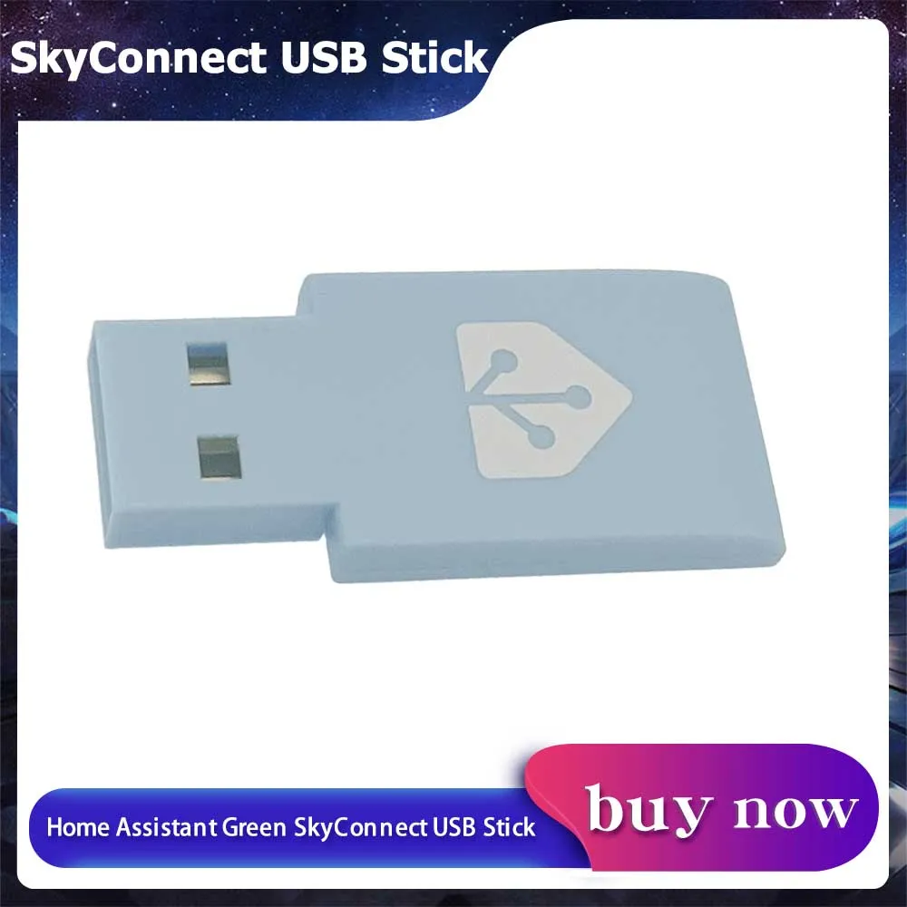 Home Assistant Green Original SkyConnect USB Stick Compatible with Zigbee/Thread/Matter, ideal for Smart Home