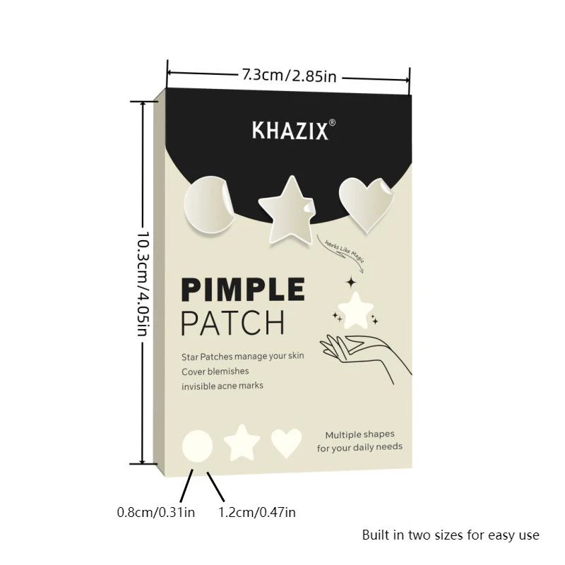 720 naklejek/pudełko okrągłe przezroczyste i odcienie skóry plastry na trądzik naklejki do pielęgnacji skóry plamy na twarzy zakrywające narzędzia do makijażu