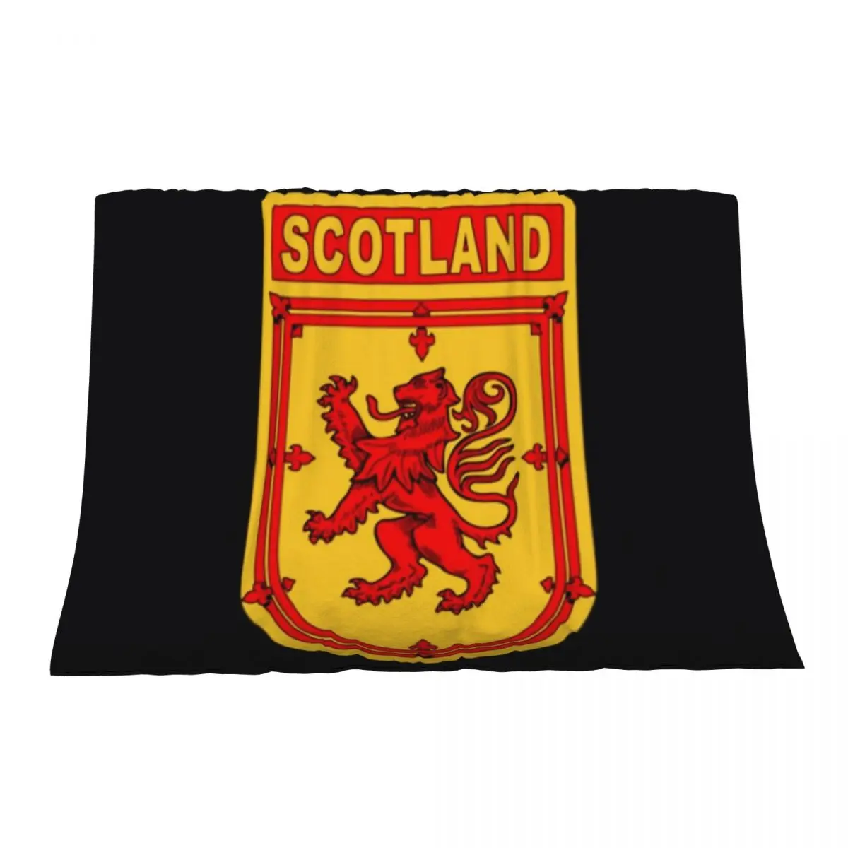 

SCOTLAND SHIELD Throw Blanket Thins Travel Sofa Quilt Blankets