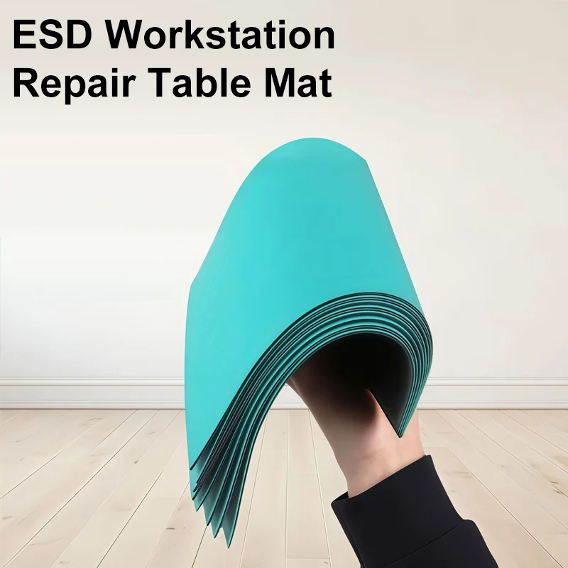 Anti Static Mat Electrostatic Discharge Anti-Static Wrist Strap Mat Set Grounding Wire for Computer PC Eelectronics Repair