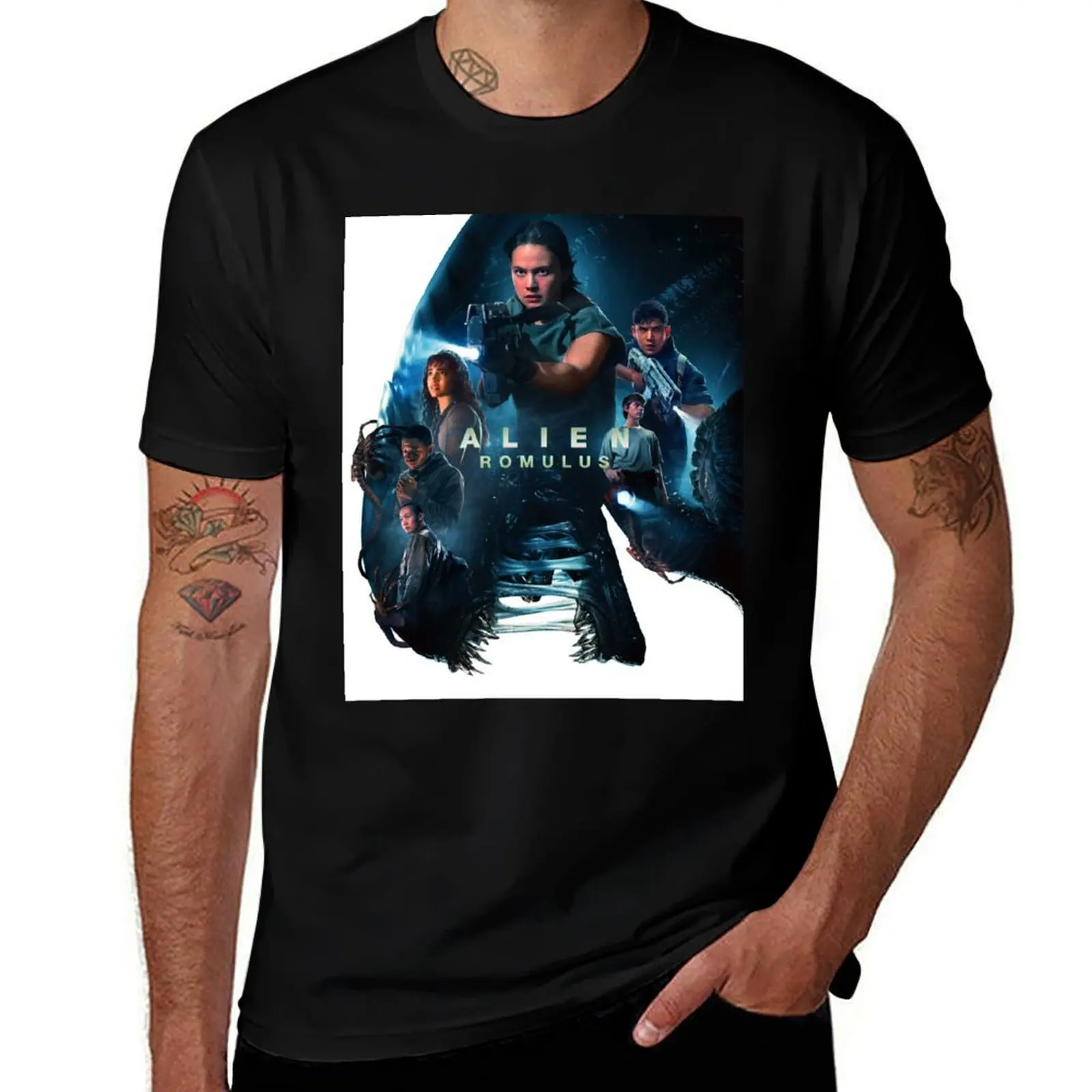 

Alien Romulus T-Shirt essential t shirt summer clothes man clothes graphic shirts mens graphic t-shirts
